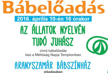 Bábelőadás 2015. április 12. 16.00