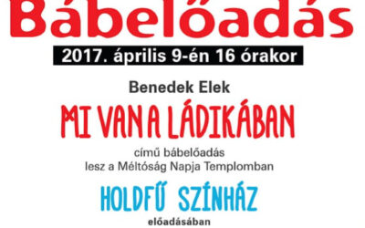 Bábelőadás 2017. április 9.16.00