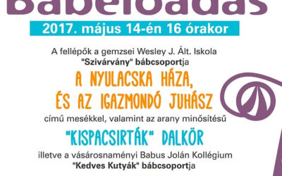 Bábelőadás 2017. április 14.16.00