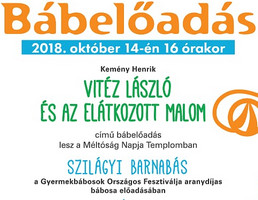 Bábszínház 2018.Október 14. 16.00