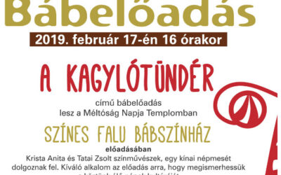 Bábszínház Kispesten 2019. február 17-én 16 órakor